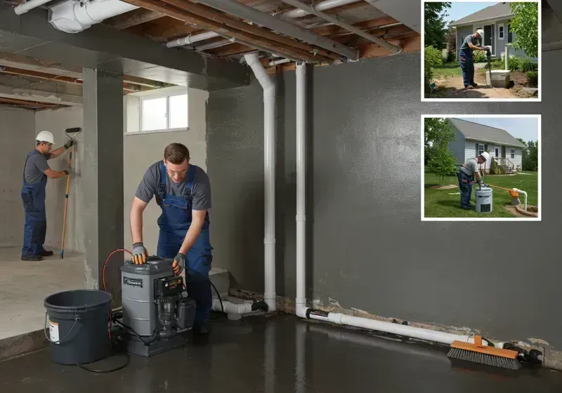 Basement Waterproofing and Flood Prevention process in Anaheim, CA